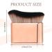 2 PCS Tanning Brush Set - Self Tanner Kabuki Foundation Blend & Blur Applicator for Body and Legs - Black Rose Gold - Buy Online on GoSupps.com