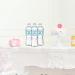 Welcome Baby Boy Water Bottle Stickers - Gender Reveal Wrappers - It's a Boy Labels - Baby Shower Decorations Blue (Set of 32) - Buy Online on GoSupps.com