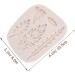 Alipis 4 Pcs Leaf Mold Baking Cakes Molds Candle Decor Candy Mold Xmas Fondant Molds Resin Molds Palm Multi-Function Fondant Mold Soap Silicone Molds DIY Clay Silica Gel White Small Cake - Buy Online on GoSupps.com