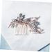 MAGICLULU 1 PC Comb Elegant Hairpin Hair Clip Crystal Hairpiece Hair Accessory - Buy Online on GoSupps.com