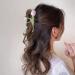 Large Purple Tulip Hair Claw Clip - Non-Slip Metal Hair Accessory for Thick and Thin Hair - Buy Online on GoSupps.com