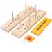 Bow Maker for Ribbon for Wreaths  Wooden Ribbon Bow Maker Tool for Christmas Bows  Hair Bows  Creating Gift Bows  Party Decorations  Corsages  Various Crafts(with Instructions)