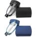 Kokobin Foldable Reading Glasses 2-Pack - Stainless Steel Anti-Blue Light Unisex Includes Hard Shell Case +2.0 Magnification - Buy Online on GoSupps.com