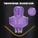KUIKUI Portable Scalp Applicator Hair Scalp Massaging Brush with Scale for Thinning Hair Hair Loss - Purple - Buy Online on GoSupps.com