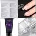 FRCOLOR 1set Set Nail Extension Glue Set Gel Manicure Nail Tools Nail Tips Gel Nail Lengthen Kit Nail Builder Gel Kit Nail Extension Kit Nail Art Brush Nail Brush Strengthen Plastic - Buy Online on GoSupps.com