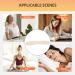 Organic Castor Oil Pack for Thyroid Support - Reusable Adjustable Neck Wrap - Less Dirt with Soft Ligaments - Buy Online on GoSupps.com
