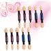 Healeved 20 Pcs Eye Shadow Applicator Eye Shadow Brush Makeup Brush Cosmetics Blending Brush - Buy Online on GoSupps.com