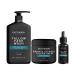 Men's Facial Skincare Set - Mens Face Care Set(Tallow Cream + Tallow Night Serum + Tallow Face Wash)Reduce Fine Lines Anti Wrinkles& Anti Aging