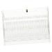 PRETYZOOM Egg Storage Box Eggs Egg Holder for Fridge Egg Container for Refrigerator Egg Tray Egg Box Dedicated 25.2X19.5CM As Shown