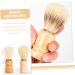 Minkissy 2-Pack Barber Dust Brush Set - Men's Hair Shaving & Grooming Tools - Travel-Friendly Neck Brush & Nylon Wool Hairdresser Accessories - Buy Online on GoSupps.com