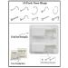 2 Pack Disposable Nose Piercing Tool Kit with 10 Free Nose Rings - Silver - Buy Online on GoSupps.com