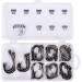 UCEC Circle Hooks 2X Strong Custom Offset Sport Fishing Hooks 150pcs/box - High Carbon Steel Octopus Hooks in Sizes #1-8/0 - Buy Online on GoSupps.com
