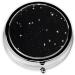 Starry Constellation Mini Round Pill Box | 3 Compartment Portable Organizer for Travel Home & Office - Buy Online on GoSupps.com