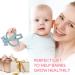 Clundoo Baby Biting Toys - Silicone Elephant & Rabbit Dental Aids for 3-24 Months - Soothe Sore Gums with Comfortable Bite Rings - Buy Online on GoSupps.com