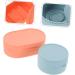 Ciieeo 16 Pcs Boxes Soap Box Soap Holder Soap Case Water Drain Soap Rack Travel Supply Kitchen Sponge Holder Soap Pad Shower Soap Protector Soap Storage Rack Seal Sink Basin Container Abs - Buy Online on GoSupps.com