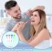 12pcs Tongue Scraper Set - Plastic Tongue Cleaner with Triple Scraping Blades for Oral Health and Fresh Breath - Buy Online on GoSupps.com