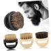Frcolor Wild Boar Bristle Shaving Brush & Hairdresser Fading Brushes - Soft Cleaning Brush for Men - Buy Online on GoSupps.com