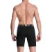 Hoplynn Men's Compression Shorts 4 Pack - Spandex Sport Underwear for Athletic Performance - Black, Medium - Buy Online on GoSupps.com