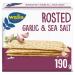 Wasa Tasty Snacks Crisps Roasted Garlic 190 g