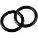 NETPROSHOP Saddle Accessories - Replacement Rubber Rings for Safety Stirrups (1 Pair) - Black Color - Buy Online on GoSupps.com