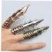 Bendable Joint Nail Ring | Gothic Punk Hinge Full Finger Armor Jewelry | International Shipping - Buy Online on GoSupps.com