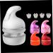 FRCOLOR 2 Pcs Electric Head Massage Brush & Scalp Massager - Relaxing White Pet Massager for International Shipping - Buy Online on GoSupps.com
