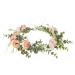 Floral Fall Artificial Baby Breath Flower Halo Wedding Crown Lilac Bridal Headpiece Greenery Crown HC-24 (F-champagne)