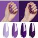 Vishine Purple Gel Nail Polish Kit- 4 Colours Gel Polish Set Grape Purple Glitter Nail Polish Soak Off UV LED Nail Lamp Gel Nail Kit 8ml Nail Art Manicure Salon DIY at Home 4 Colour-C017 - Buy Online on GoSupps.com