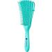 Standelli Professional Curly Hair Brush - Detangling Brush for Kinky Frizzy Wavy Coily Thick Afro 3a to 4c Hair (mint green)
