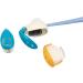 AUEAR 8 Pack Smile Face Toothbrush Head Cover Caps - Portable, Cute & Protective for Home, Travel & Outdoor Camping - 4 Colors - Buy Online on GoSupps.com