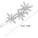 Inilbran Vintage Crystal Star Hair Clip Silver Crystal Wedding Hair Barrettes Vintage Cz Star Hairpin Barrette Sparkly Cz Hair Pins Hairclip Decorative Bobby Pins Crystal Wedding Headpieces for women - Buy Online on GoSupps.com