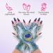 ManiGlovz Gel Nail Manicure Anti-UV and Sunblock Protection Shield Gloves to use with UV and LED Dry Lamps (Graffiti) - Buy Online on GoSupps.com