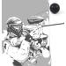 VLIKE .68 Caliber Rubber Paintballs - Soft Reusable Riot Training Balls (Black, 120 Count) - Buy Online on GoSupps.com