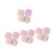 16 pcs Tampon Menstrual Lipstick Storage Pattern Tampons Zipper Pad Teen Period Women Multi-Function Convenient Cartoon Purses Cute Wear-Resistant Nursing Purse Bags
