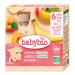 Babybio - Fruit Gourds - Apple Apricot from Occitanie Banana 4x90 g - 6+ Months - ORGANIC