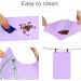 Toplory Waterproof Non-Slip Silicone Feeding Mat for Dogs & Cats - 53x37cm Purple Bowl Pad - Buy Online on GoSupps.com