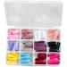 Short Nails Multi Colors and Styles Long Short Fake Nails Full - Easy to Use and Portable Ballerina Coffin Press on Nails for Sritob Glossy Medium Rectangular - Buy Online on GoSupps.com