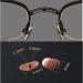MARABO Silicone Nose Pads for Eyeglasses & Sunglasses - Durable Replacement Red Metal Screw Nose Pads - Buy Online on GoSupps.com