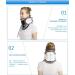 Pepdro Neck Traction Device - Cervical Traction Tool for Neck & Shoulder Pain Relief - Beige | Ideal for Adults & Students - Buy Online on GoSupps.com
