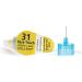 Easy Touch Insulin Pen Needles 31G 5/16-Inch (8mm) - Box of 100 | Diabetes Supplies - Buy Online on GoSupps.com