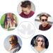 Chudian 60 Pairs Self-Adhesive Silicone Nose Pads for Glasses - Slipproof Transparent Pads for Sunglasses - Buy Online on GoSupps.com