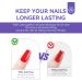 Saviland Nail Dehydrator and Primer - Acid-Free Natural Formula | Protein Bonding Acrylic Nail Kit | Superior Bonding for Gel Polish | Professional Salon Acrylic Nail Supplies | 2x15ml - Buy Online on GoSupps.com