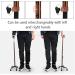 Crutches Arm Cane/Aluminum Alloy/Double Handle Rehabilitation Telescopic Elbow Suitable for The Crowd The Elderly Sports Injuries Disabled People etc. Family - Buy Online on GoSupps.com