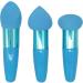 Foundation Sponge - Makeup Sponge Set Foundation Blending Beauty Sponge | Makeup Sponge Set for Dry and Wet Use Travel Cosmetic Tool for Foundation Concealer Blush blue - Buy Online on GoSupps.com