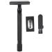 Double Edge Safety Razor - Long Handle Manual Shaver for Body & Beard Hair | International Shipping Available - Buy Online on GoSupps.com