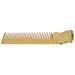 Portable Zinc Alloy Oil Hair Comb - Vintage Gold Beard Comb for Home & Salon Hairdressing - Buy Online on GoSupps.com
