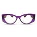 Purple Vogue Oversize Cat Eye Reading Glasses for Women to Look Stylish with High Vision - Comfortable All Face Shape Womens Reading Glasses - Readers For Women - Reading Glasses 2.5 Womens Readers Purple 2.5 x