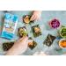 SeaSnax Organic Roasted Seaweed Snack 0.18 oz (12 Pack) - Original & Olive Oil Sea Salt Combo - Buy Online on GoSupps.com