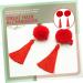 minkissy 3 Pairs Tassel Hair Ball Hair Clip Traditional Chinese Hairpin Year of Rabbit Hair Clips Cosplay Hair Pin Girls Hair Clips Tassel Hairpin Artificial Baby Cheongsam Chinese Knot - Buy Online on GoSupps.com