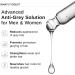Advanced Anti-Grey Serum Reduce Hair Greying Silverfree Peptide + Biotin + Rosemary Fast Absorbing Odorless Non-Sticky | Clinically Proven Formula for Men & Women- 50ml - Buy Online on GoSupps.com